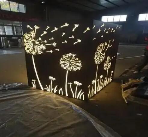 沧州耐候钢灯箱